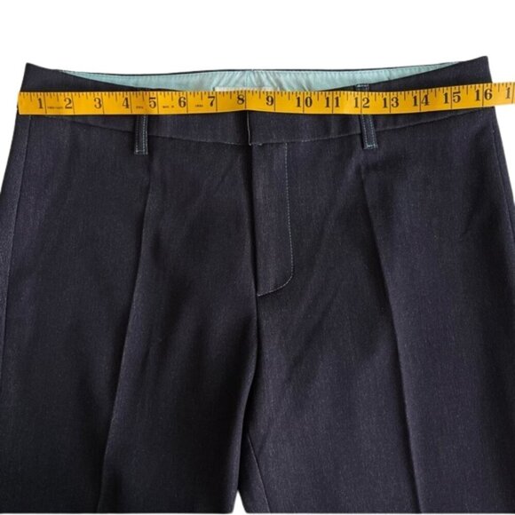 Made in France Vertigo Classic Navy Dress Pants Size 10 - Picture 8 of 8